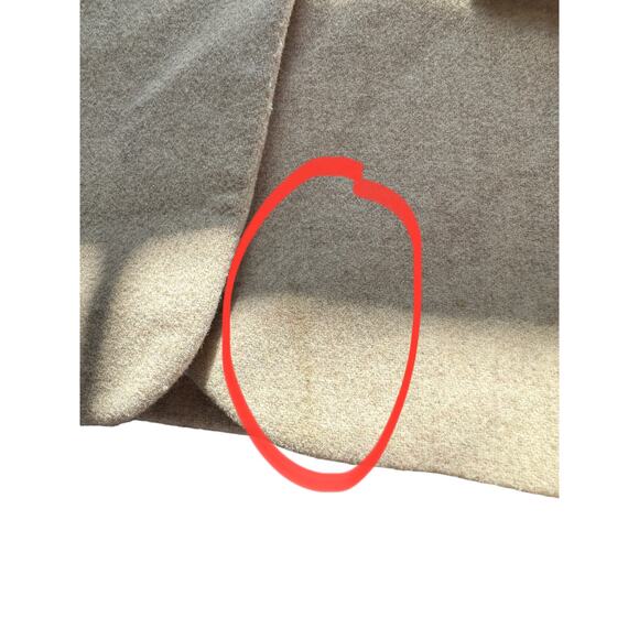 & Other Stories Beige Neutral Basic Dressy Oversized Wool Blend Blazer Size 2 - Picture 5 of 14